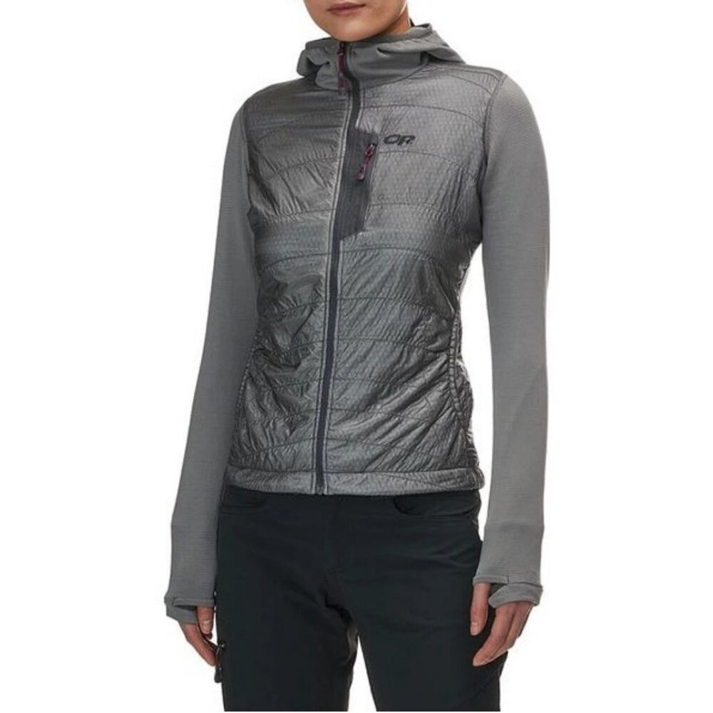 OUTDOOR RESEARCH gray DEVIATOR spring coat small LIKE NEW!!